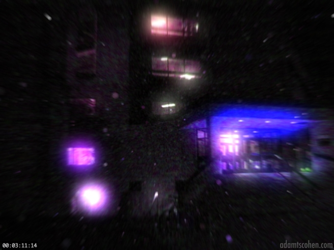 Wandering in Autumn Screenshot 8 - Glowing Building at Night